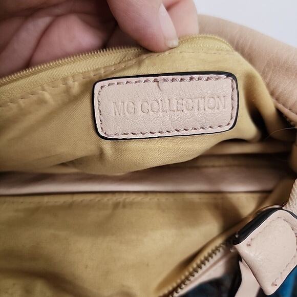MG Collection Shoulder Bag Congac Lots Of Space - Picture 9 of 12
